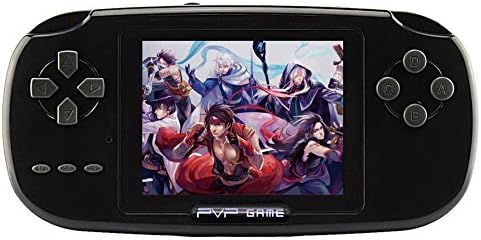 CHUANGXINYOUPIN Handheld Consoles Game , 2.8 Inches Game Console Game Classic Game Console Built in 168 Classic Games (Black)