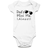 UNIFACO Unisex Baby Funny Saying Outfit Short and Long Sleeve Bodysuits Romper 0-18M