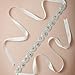 Remedios Bridal Sash Wedding Belt with Diamond Design For Women Gifts Nice Gifts,Ivory