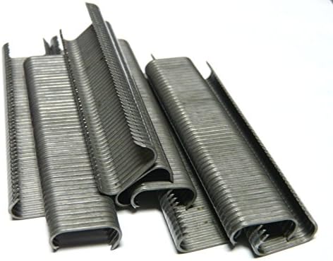 Stainless tool clips for P7DW-style 11/16" automatic feed hog ring pliers/staplers & others 400/pk