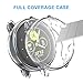 (2 Pack) Fyoung Screen Protector Cover Case for Samsung Galaxy Watch Active Case, All Around Ultra-Thin Soft TPU Clear Touch Screen Protector Bumper Cover Case for 2019 Samsung Galaxy Watch Active
