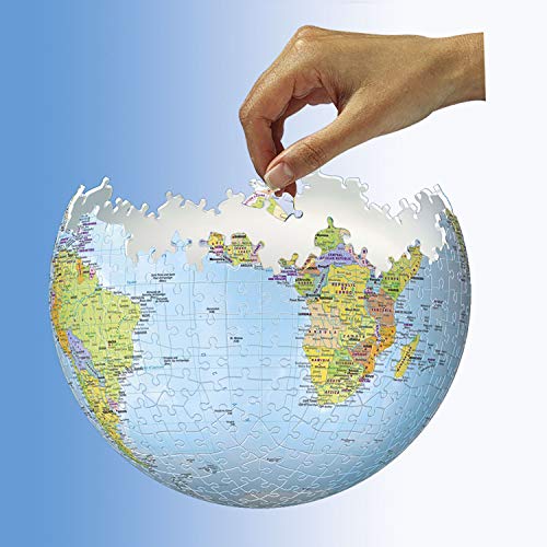 Ravensburger World Globe on a V-Stand 3D Jigsaw Puzzle for Adults and Kids Age 10 Years Up - 540 Pieces - No Glue… – Bild 5