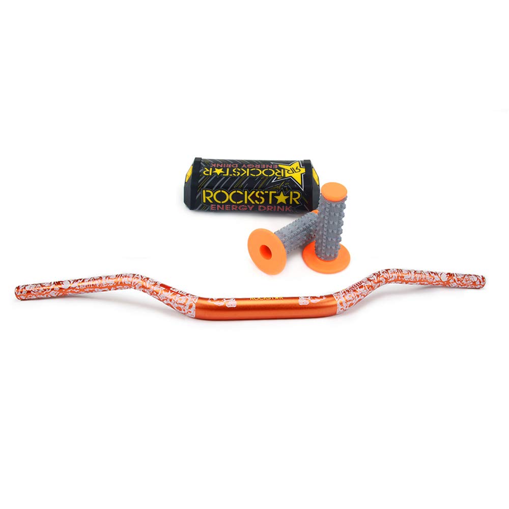 orange bike handlebars