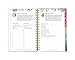 Blue Sky Day Designer for 2018 Weekly & Monthly Planner, Twin-Wire Binding, 5' x 8', Peyton White