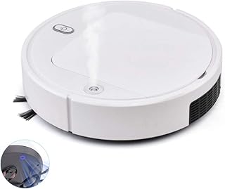 Festnight Roboter Staubsauger Sprühtyp UV-Licht Automatische Reinigung Anti-Drop-Sensor Wiederaufladbare Anti-Crash-Kehrroboter für Teppich-Hartbodenwischen