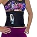 EzyFit Waist Trimmer - Premium Weight Loss Exercise Ab Belt - Back Posture Support - Stomach Sweat Wrap - Strengthen Tummy & Burn Belly Fat - Adjustable Sauna Workout