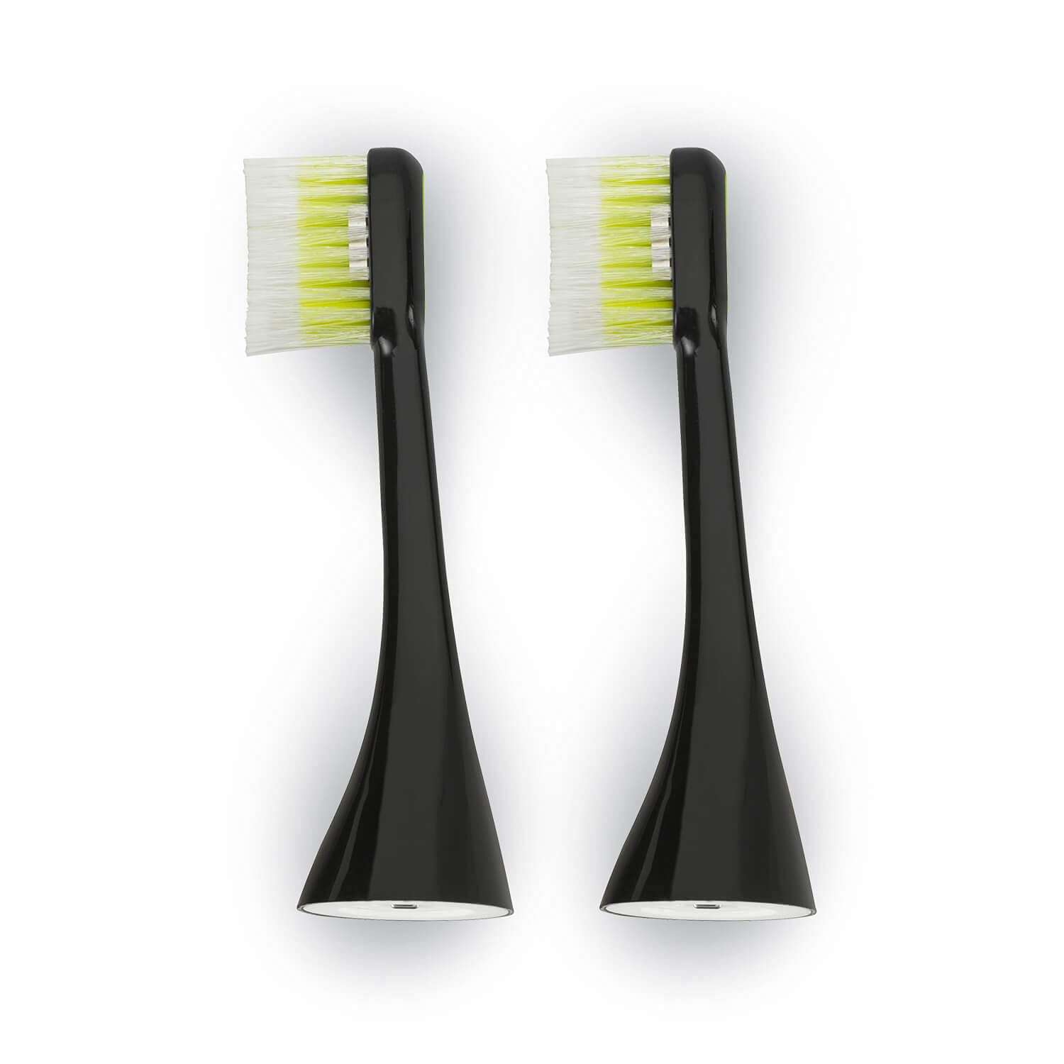 ToothWave Brush Heads - Black, Extra Soft/Small, Pack of 2