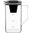 PT1-Lite Carafe, Replacement for T1 / T1 Lite / E1 Countertop Reverse Osmosis Water Filter -1200ML (Mineral Filter Not Included)