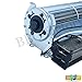 bbq factory Replacement Fireplace Fan Blower with Heating Element for Twin Star electric fireplace and other Wood / Gas Burning Stove or Fireplace