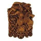 Dryad Design Morrigan Wall Plaque Wood Finish