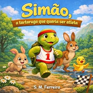 Livro Simão, a tartaruga que queria ser atleta (Os animais do Bosque)