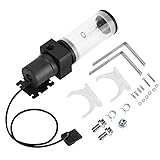 19W 12v CPU Water Cooling Pumpe Reservoir DIY