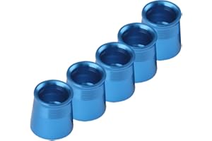 HISTAR 5Pcs Golf Tip Ferrules Rings Aluminum Multi Color for 0.335 Golf Driver Fairway Wood Shafts