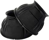 Rhinegold Velcro Over-Reach Boots Large Black