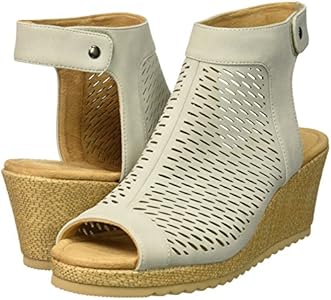 skechers women's monarchs wedge sandal