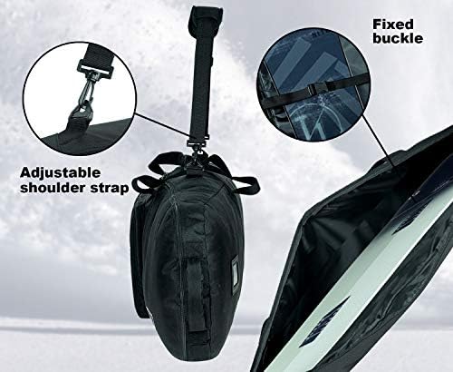 AUMTISC Snowboard-Bag Board-Bags for Travel Bags with Storage Compartments Available Length in 61" 65" 6 AUMTISC Snowboard-Bag Board-Bags for Travel Bags with Storage Compartments Available Length in 61" 65"