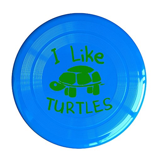 Uhouq Like This Turtles Colorful Frisbee Size One Size RoyalBlue
