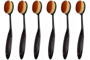 SANESKY 6 Pack Crafting Ink Blending Brush Set Tool Blender Crafter Paper Crafting Background, Blending Paper Crafter Blenders for Makeup Blender Multipurpose Use (6 PCS)