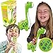 Kidtastic Play Microphone for Kids - Audio, Songs, Facts & Voice Recording - Muscial Instrument for Toddlers & Mp3 Player - Green Wireless Dinosaur Learning Toy for Toddlers 18 Months and up