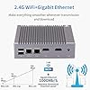 Mini PC Intel Celeron N2940 Fanless Dual-Core 2.25 GHz Windows 10 Pro Micro Desktop PC, 8GB DDR3 128GB M-SATA, 2.5 Inch…