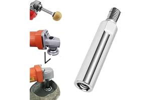 KERRTOA Angle Grinder Extension Connecting Rod, M10 Thread Polishing Machine Adapter Lever, M10 Thread Angle Grinder Extension Shaft, Angle Grinder Extension for 100 Type Angle Grinder/Polisher (1pcs)