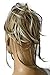 CAISHA Jumbo Scrunchie Braided Updo Wavy Messy Bun Hairpiece Light Brown Blonde Mix G21D