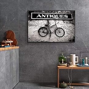 Floating Framed Canvas Wall Art for Living Room, Bedroom Black and White Landscape Canvas Prints for Home Decoration Ready to Hang - 16x24 inches