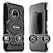 Moto G5 Plus Case, Evocel [New Generation Series] Belt Clip Holster, Kickstand, & Dual Layer for Motorola Moto G5 Plus XT1687 (5th Gen / 2017 Release), Black (EVO-MOTG5PLUS-XX01)