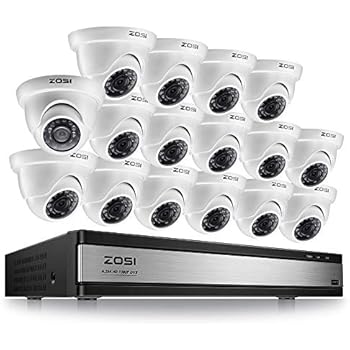Amazon.com : ZOSI 1080p FHD 16 Channel Video Surveillance System, CCTV