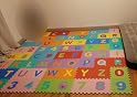 Tapis Puzzle Mousse KIDUKU 86 Pièces - Alphabet Et Chiffres Pour Bébé