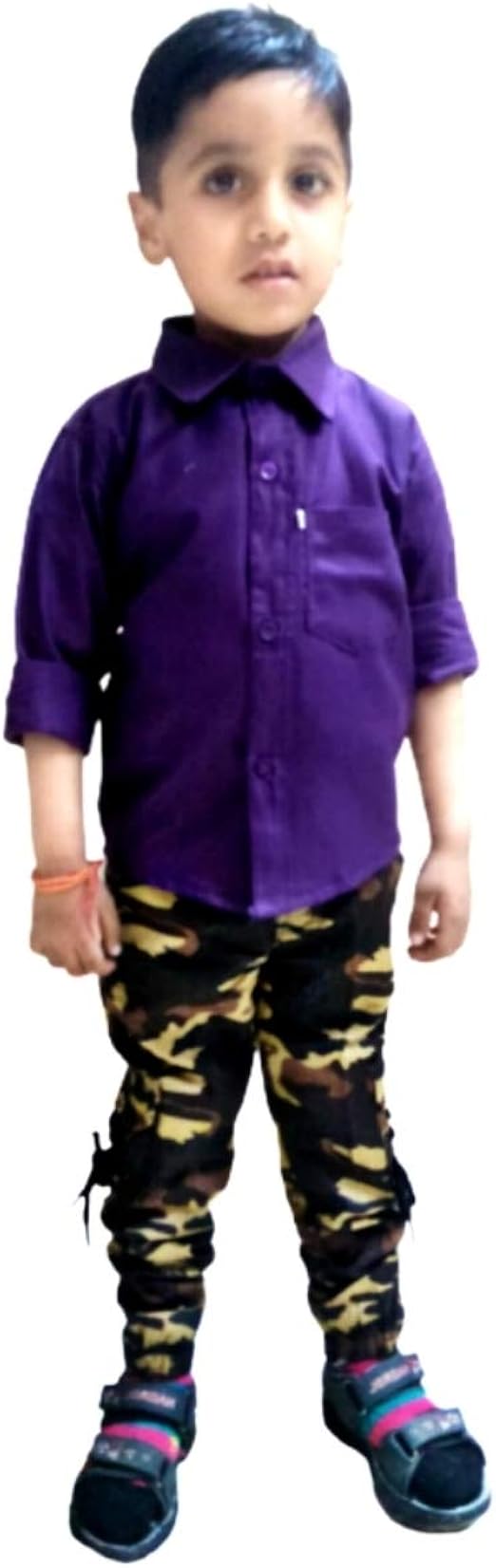 Buy RS COLLECTIONS Purple Shirt & Pant Set for Boys(56Years) at Amazon.in