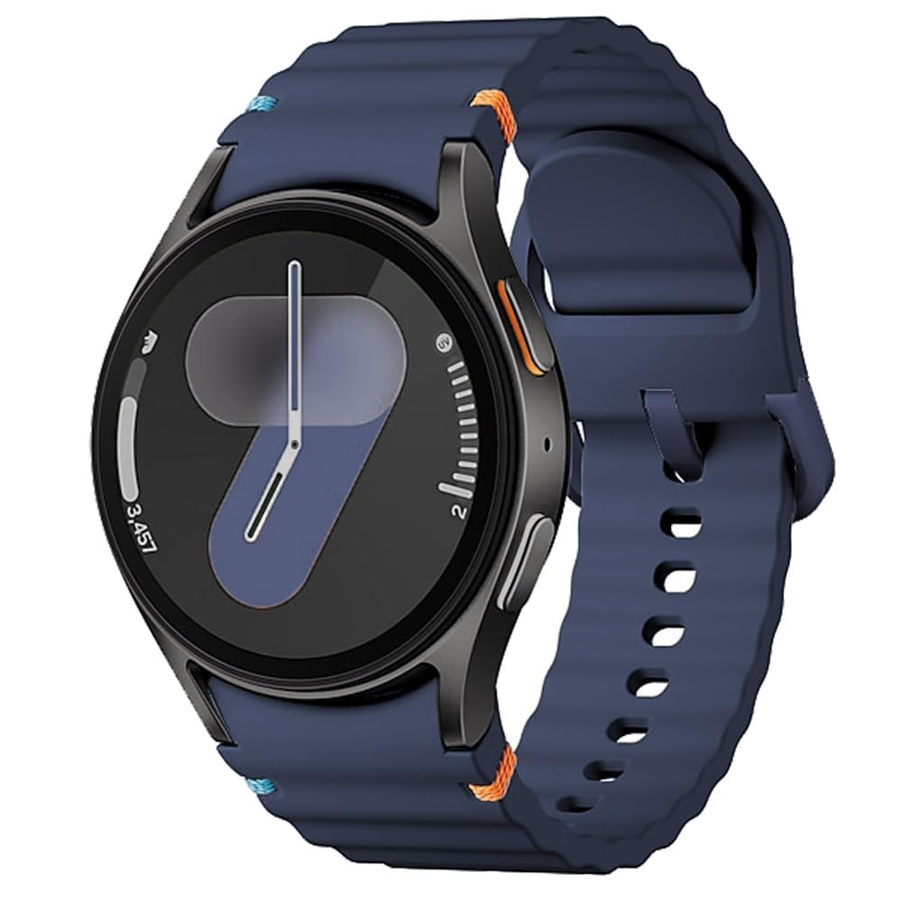 Photo 1 of Sport Band for Samsung Galaxy Watch 7 6 5 Band 40mm 44mm,No Gap Soft Silicone Strap Wristband For Samsung Galaxy Watch 4/FE 40mm 44 mm/4&6 Classic 47mm 43mm 46mm 42mm/5 Pro 45mm Women Men
