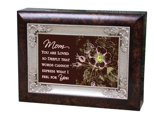 Cottage Garden Italian Inspired Inspirational Music Box - Mom Plays Amazing Grace