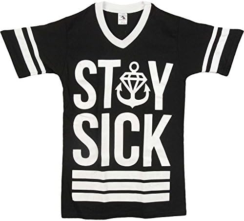 Stay Sick Clothing Men's Stacked Sport T-shirt Small Black
