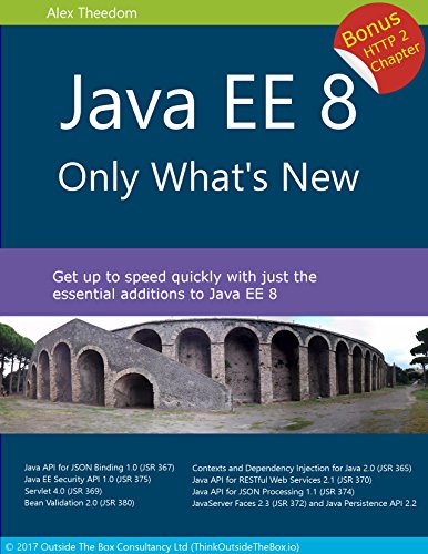 Java EE 8: Only What's New  - Level up quickly on the latest features of Java EE 8 including Security, JSON-B/P, CDI, JAX-RS, Servlet and more