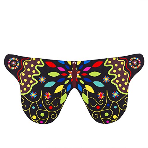 Halloween/Party Costume, Soft Fabric Butterfly Wings Shawl Fairy Ladies Nymph Pixie Costume Accessory