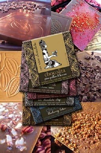 Chocolita Organic Raw Chocolate (White Chocolate Pine Pollen &amp; Lemon)