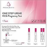 PREGMATE 25 Pregnancy HCG Test Strips One Step Urine Test Strip Combo Predictor Kit Pack (25 HCG)