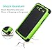 Galaxy S3 Case, Jeylly(TM) [Shock Proof] Scratch Absorbing Hybrid Rubber Plastic Impact Defender Rugged Slim Hard Case Cover Shell for Samsung Galaxy S3 S III I9300 GS3 All Carriers
