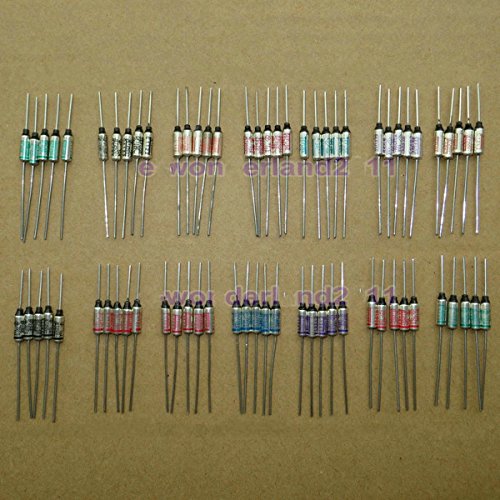 75pcs SEFUSE Cutoffs NEC Thermal Fuse Assortment Kit SF70E to SF240E 10A 250V (SF 113E/SF 119E/SF 129E/SF 139EV/SF 152E/SF 169E/SF 184E/SF 188E/SF 214E/SF 226E/SF 240E) - Thumbnail 3