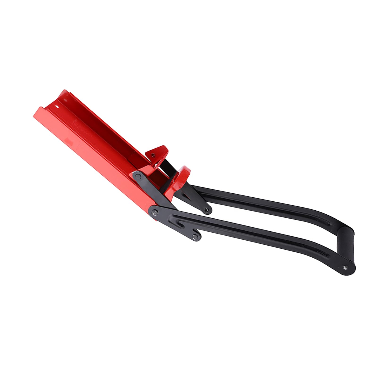 Plastic Bottle Crusher Metal Aluminum Can Crusher Kuuleyn Steel Bottle Crusher, 500ML Can Crusher Red Steel Rubber Handle Plastic Bottle Recycling Tool with Opener