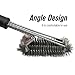 Parboo BBQ Grill Brush Cleaner,Ideal for Cleaning Char-Broil Weber Porcelain and Infrared Barbecue Grills,Stainless Steel Bristles