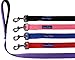 Downtown Pet Supply 6ft Dog Leash - Heavy-Duty Dog Leash with Padded Comfort Handle and Stainless Steel Fastener - Durable Dog Training Leash - 0.5 in Wide - Black Dog Leash