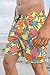 Pina Colada Swim Trunks: Medium