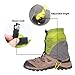 AMYIPO Unisex Travel Snow Leg Gaiter Hiking Snow Boots Gaiters (Green-)