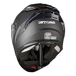 1Storm Motorcycle Modular Full Face Helmet DOT