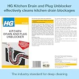 HG Kitchen Drain Unblocker 1 Litre Natural Enzymes Bio Deodoriser view 3