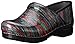 Dansko Women's Pro XP Multi Striped Patent Mule