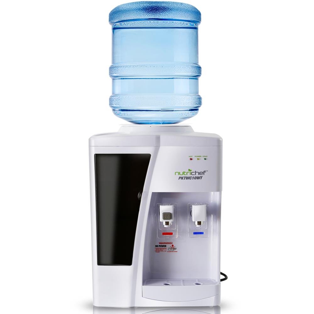 nutrichef countertop water cooler dispenser