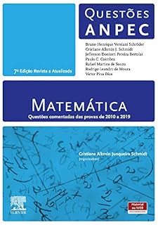 Livro Matemática: Questões comentadas das provas de 2010 a 2019